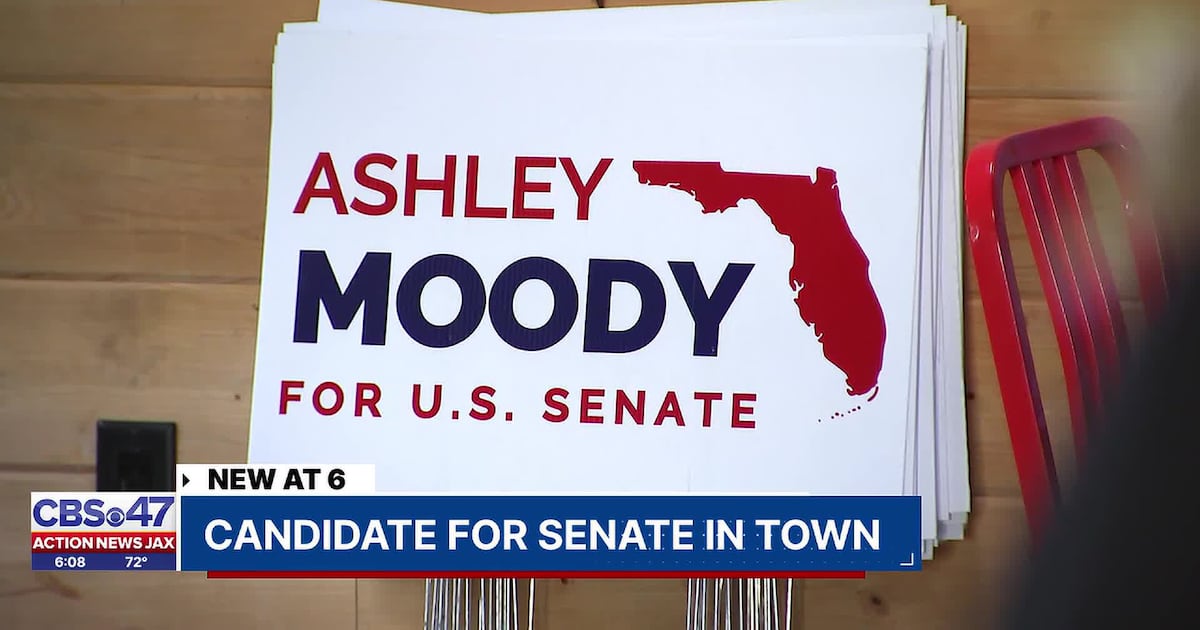 Sen. Ashley Moody discusses affordability during Northeast Florida campaign stop – Action News Jax