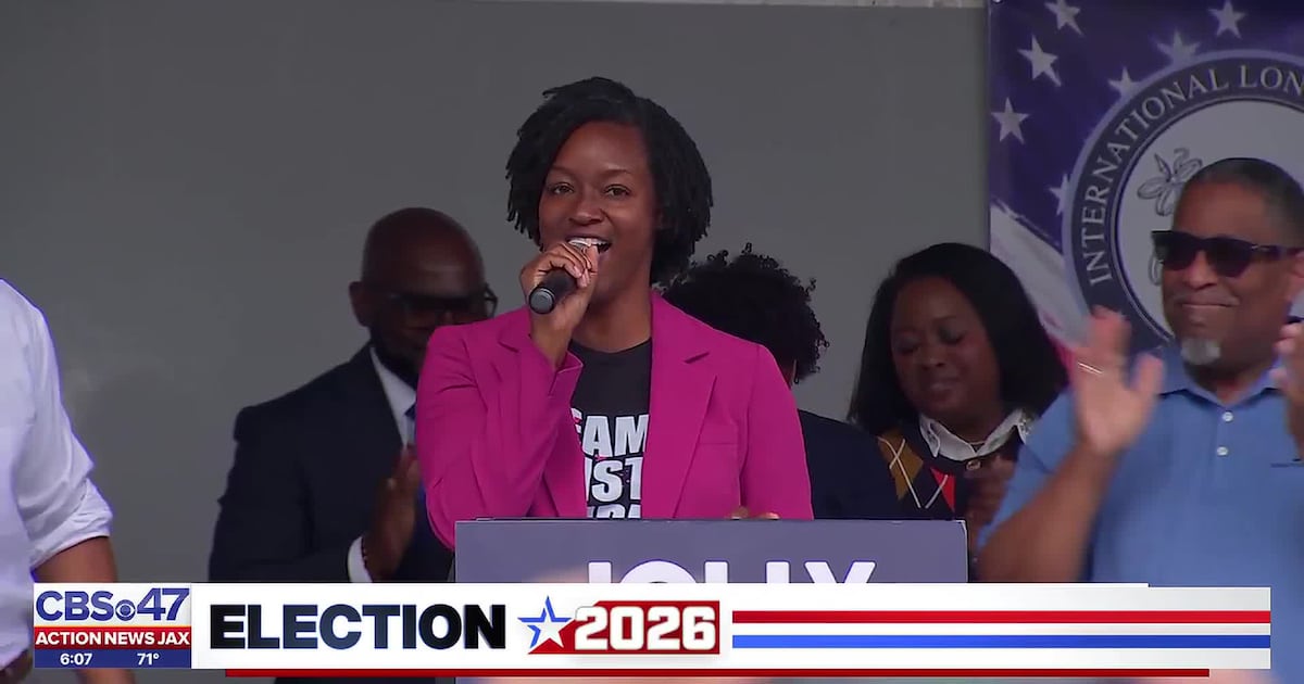 David Jolly, Angie Nixon rally Jacksonville voters ahead of general election – Action News Jax