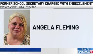 Former school secretary charged with embezzlement