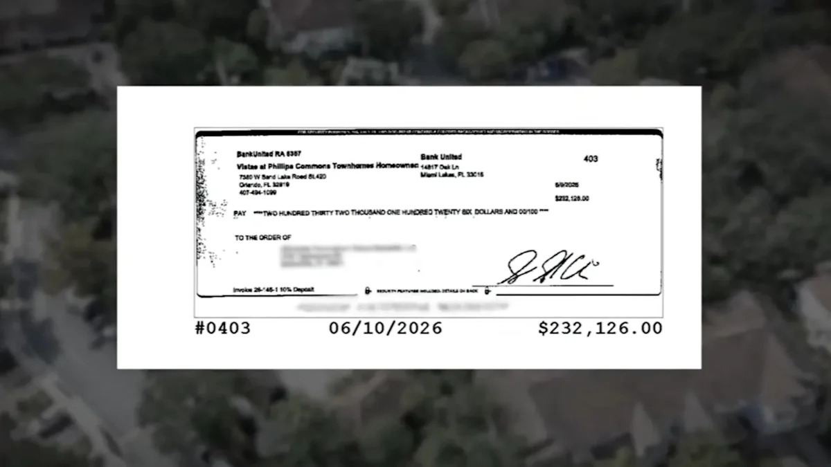 Orlando HOA Accused of Issuing $232,000 Check Before Public Vote