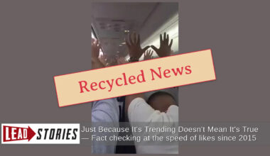 Fact Check: Video Does NOT Show Muslim Passenger Being Removed After Threatening To Blow Up Nashville-Fort Lauderdale Flight In October 2026