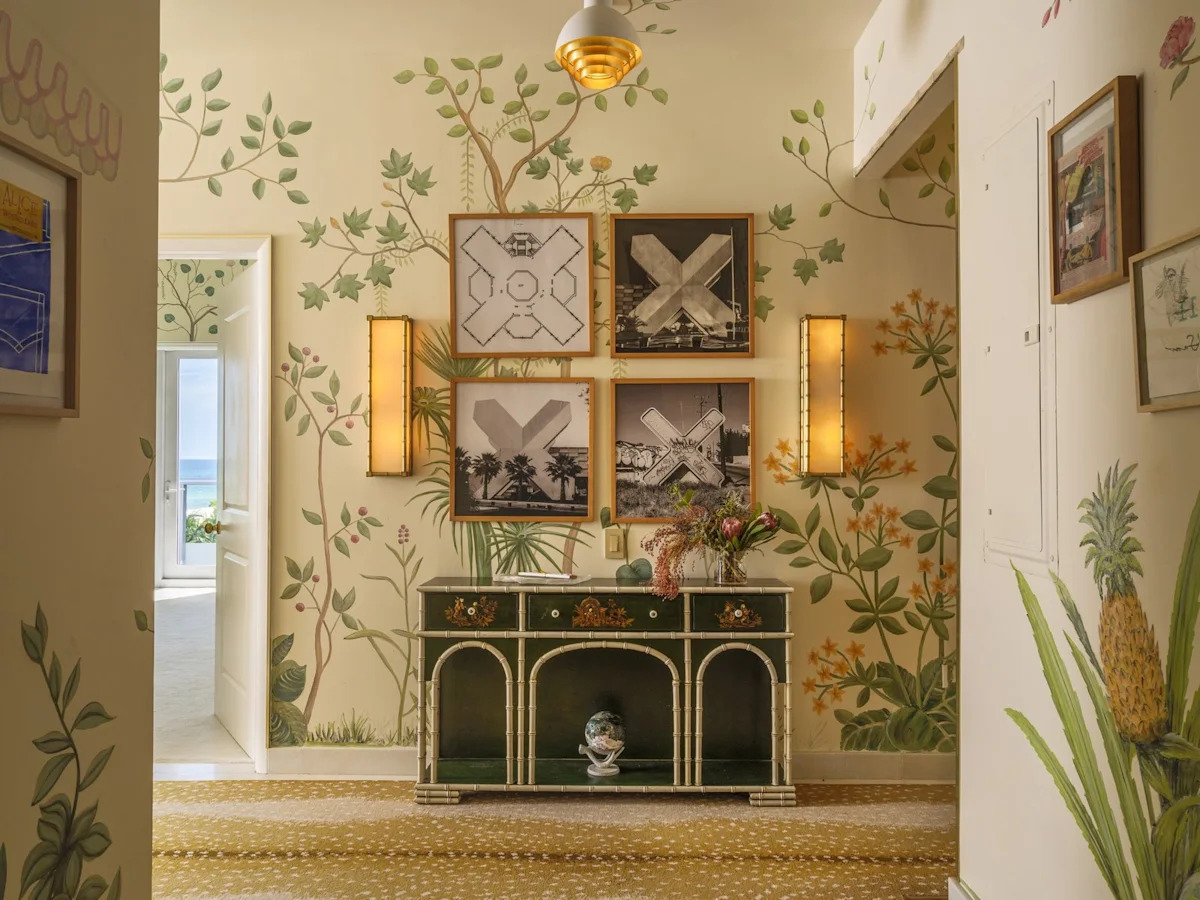This $7 Million Art Deco Miami Beach Penthouse Features Hand-Painted Murals and a Massive Private Rooftop