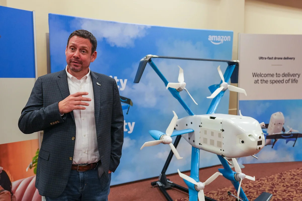 Take off: Amazon Prime Air shows off drone delivery coming to Tallahassee