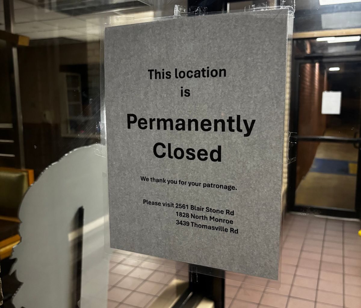 Latest Wendy's in Tallahassee closes its doors for good