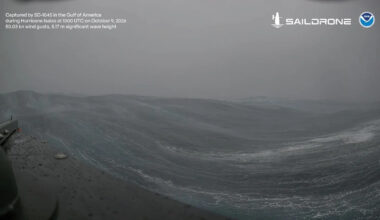 Drones launched from St. Pete went inside Hurricane Isaias. Here’s video of what they saw