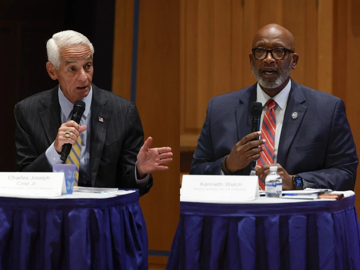 How to watch St. Pete mayor debate, what to expect from Welch, Crist