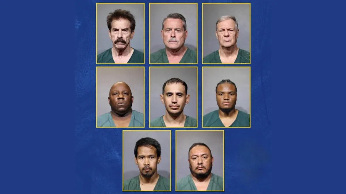 Jacksonville police arrest 8 men in one-day sex sting at a Southside park