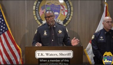 Jacksonville Sheriff’s Office arrests one of its own for violence against a woman
