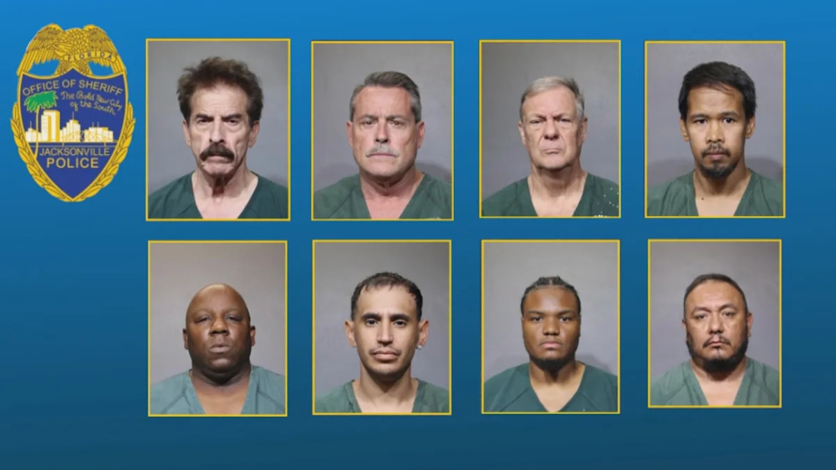 Months of complaints uncover illegal sexual activity at Jacksonville park; eight arrested