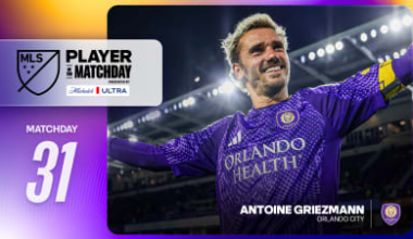 Orlando City's Antoine Griezmann named Player of the Matchday