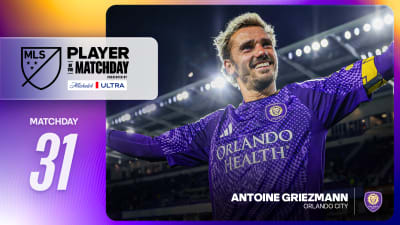 Orlando City's Antoine Griezmann named Player of the Matchday