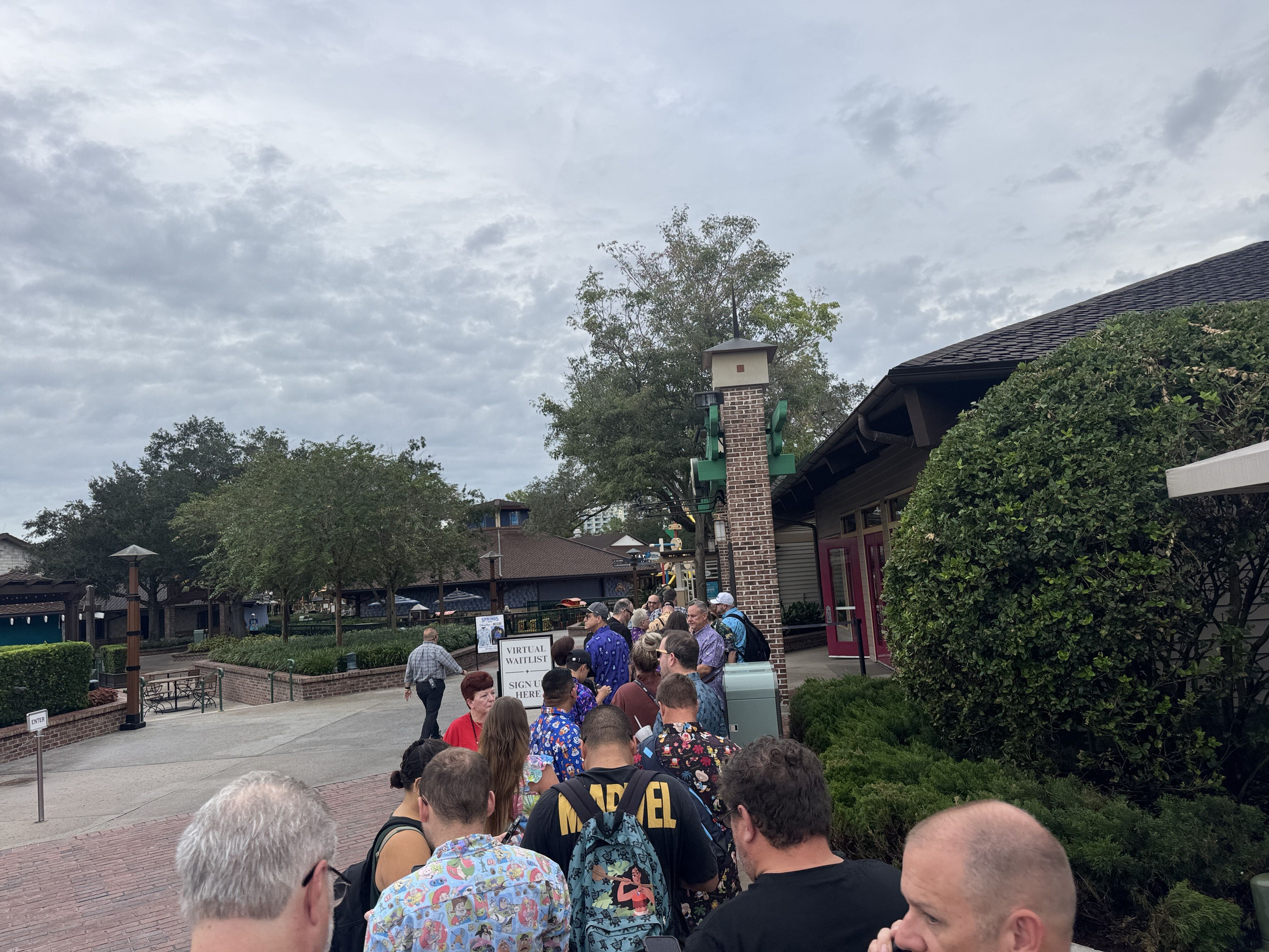 RSVLTS Pop-Up Virtual Queue at Disney Springs