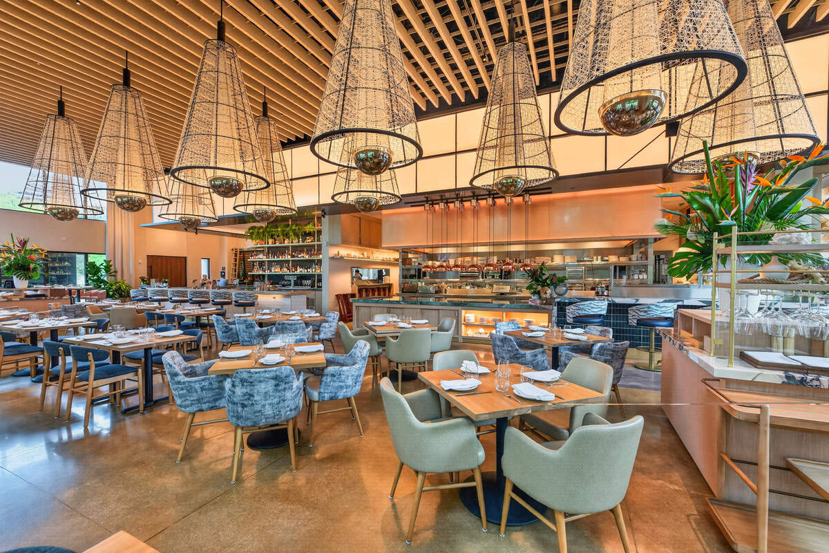 Another view of the dining room at Sweetwaters restaurant in Fort Lauderdale on the New River.