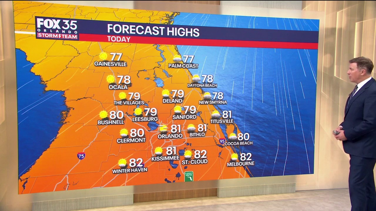 Orlando AM Weather Forecast: Pleasant weather ahead