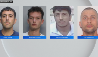 4 men in custody after Miami Beach police seized 70 pounds of drugs and $50,000 in cash, breaking up ring