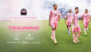 Inter Miami CF to Host Open Training for Season Ticket Members at Nu Stadium on Wednesday, Oct. 21