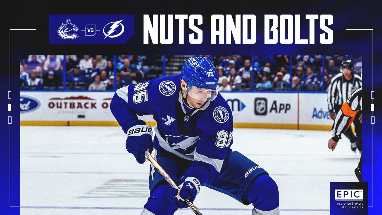 Nuts & Bolts: Vancouver in town for an early puck drop
