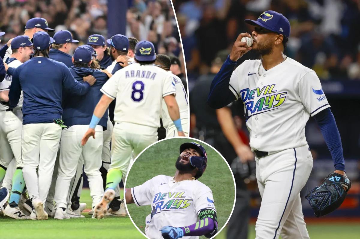 Rays finish off Guardians to set up World Series matchup with Brewers