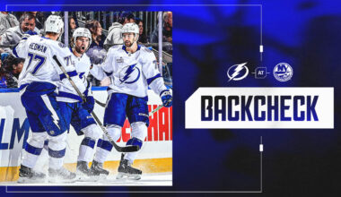 The Backcheck: Hagel hat trick, Vasilevskiy central as Bolts win fourth straight
