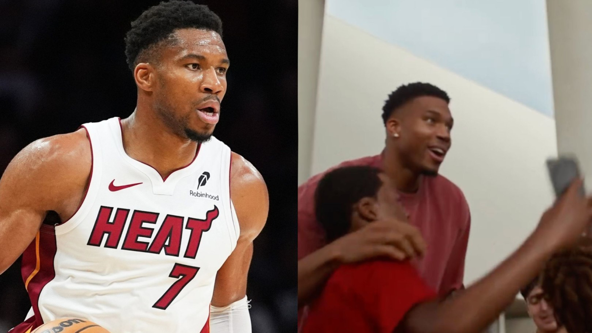 Giannis Antetokounmpo Shows Up at a Miami Pickup Game After Google Search