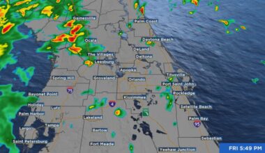 LIVE RADAR: Tornado Watch for Marion County as heavy rain moves through Central Florida