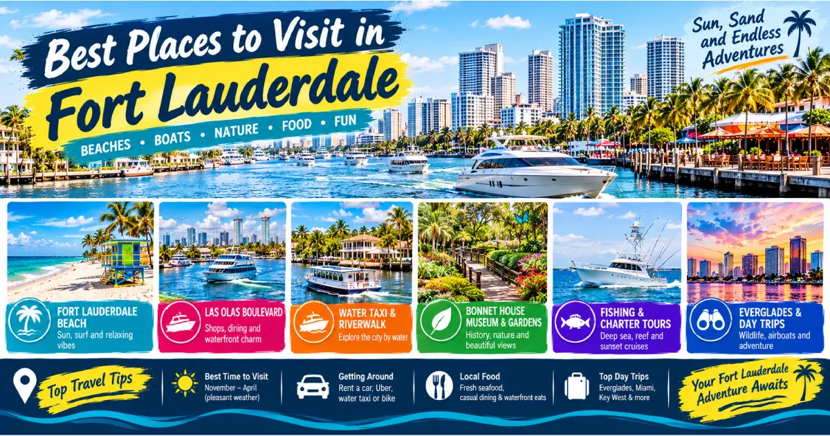 20 Best Places to Visit in Fort Lauderdale 2026