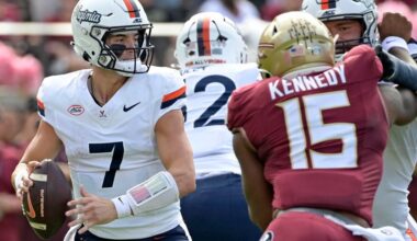 Five takeaways from UVA football’s 38-7 loss at Florida State