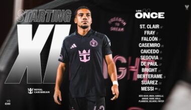 Starting XI: Chicago Fire FC vs. Inter Miami CF