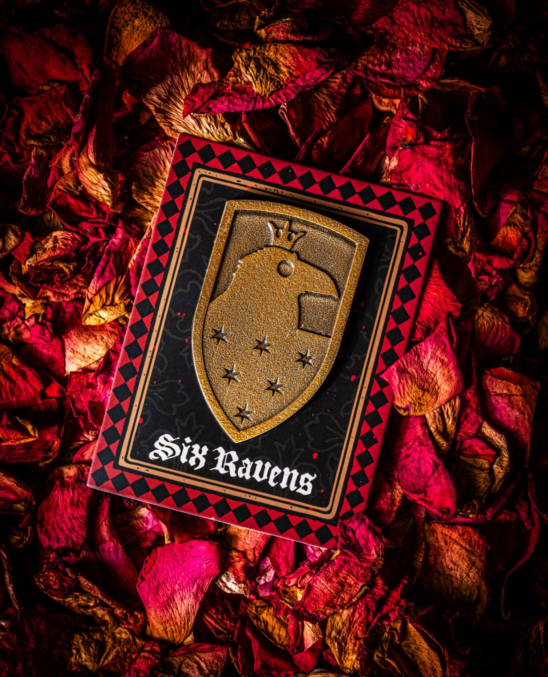 Six Ravens grand opening pin