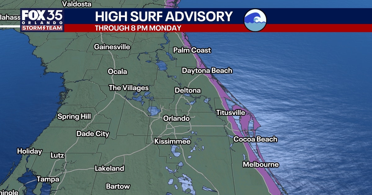 Orlando weather: Windy weekend brings rough surf, coastal flooding concerns