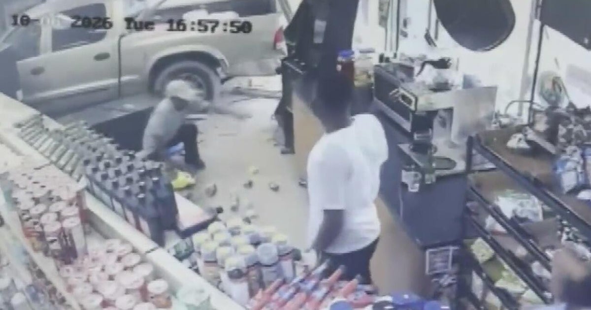 Truck crashes through convenience store in Miami-Dade, sending woman to the hospital