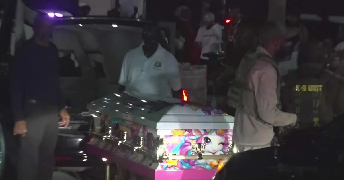 Family, friends honor 10-year-old killed in northwest Miami-Dade hit-and-run with brother home from hospital