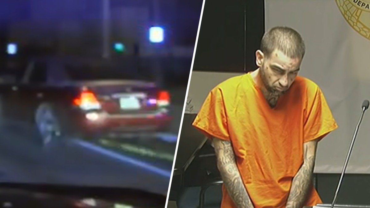 Dashcam shows battery and robbery suspect’s car being stopped by grappler in Hialeah – NBC 6 South Florida
