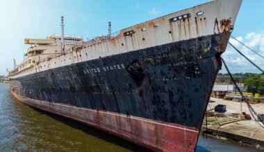 SS United States, which was docked in Philadelphia decades, set to be sunk off Florida coast in November