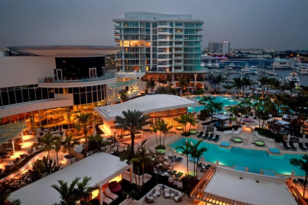 The newly remodeled Pier Sixty-Six, shown on Jan. 23, 2025, has brought a new level of luxury to Fort Lauderdale, according to Mayor Dean Trantalis. (Mike Stocker/South Florida Sun Sentinel)