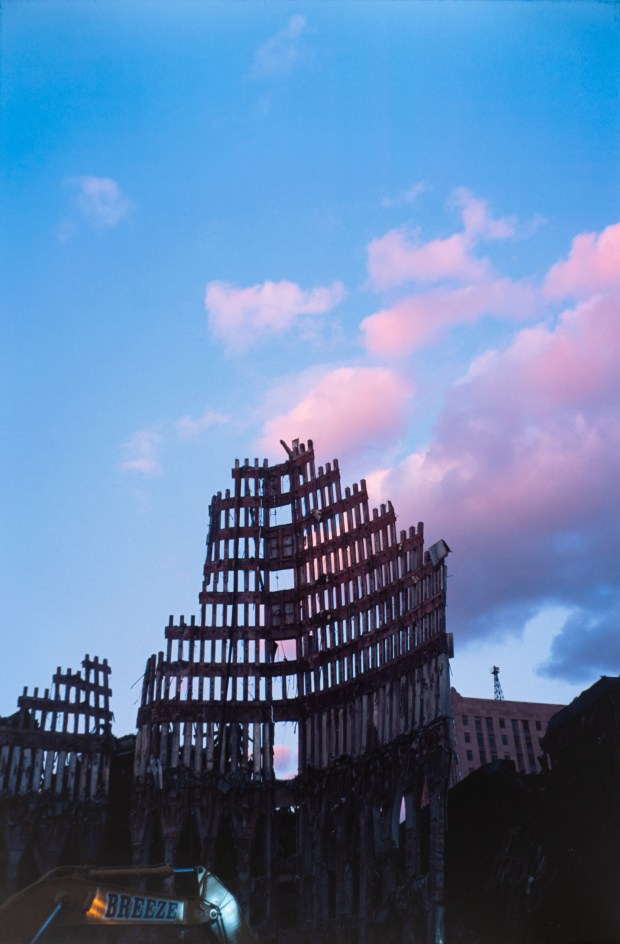 Joel Meyerowitz's photo "The North Wall, New York City, 2001" is featured in "Joel Meyerowitz: Aftermath," on view through Feb. 14, 2027 at NSU Art Museum Fort Lauderdale. (Collection NSU Art Museum Fort Lauderdale, Gift of Joel Meyerowitz / Courtesy)