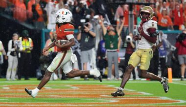 Miami survives Florida State after disputed Hail Mary INT ends double-OT classic