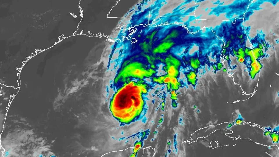 Satellite photo of Hurricane Isaias on Friday, Oct. 9, 2026.