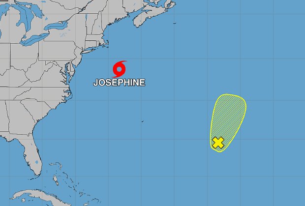 The tropical outlook as of 8 a.m. Thursday, Oct. 22, 2026. (NHC)
