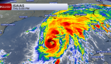 TRACKING THE TROPICS: Hurricane Isaias set to turn north