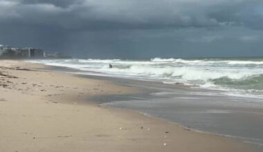 High surf, red flag warnings put St. Lucie Co. beaches on high hazard advisory