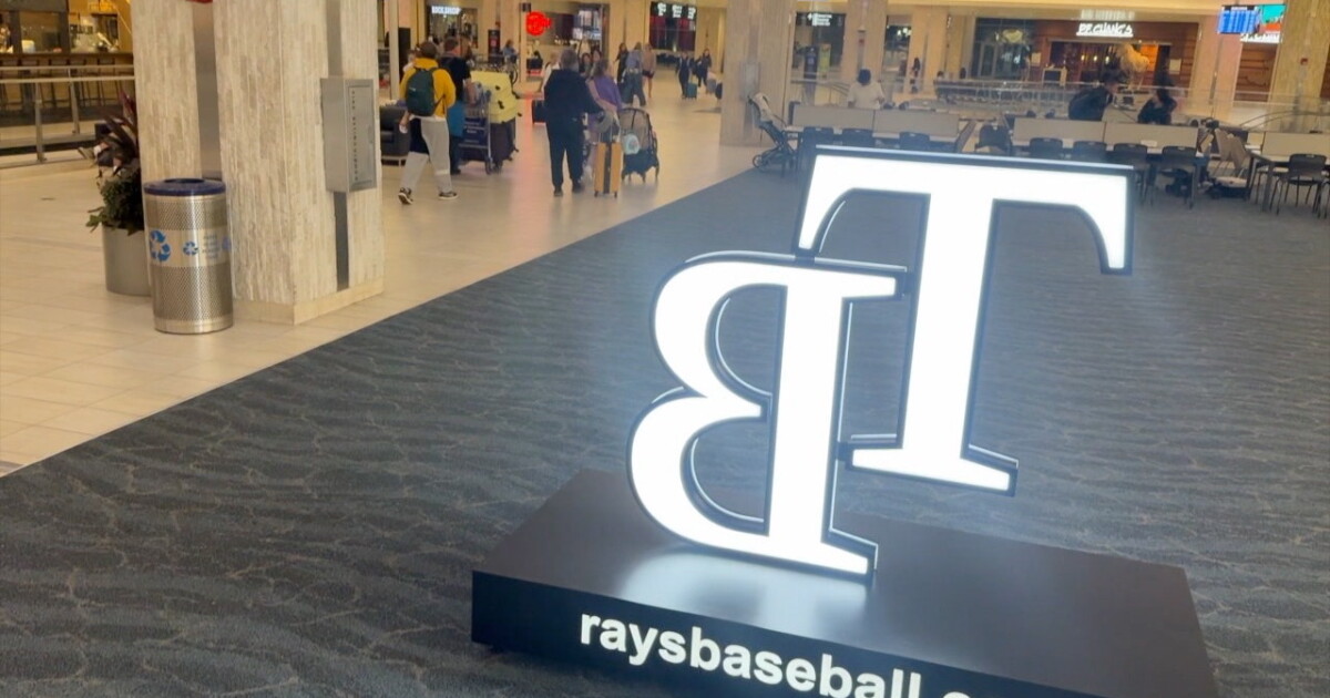 Tampa airport expects World Series travel surge as fans arrive for Rays games