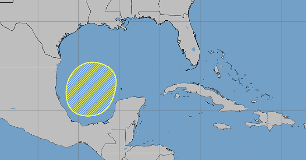 Tropics Check: Area of possible development in the Gulf