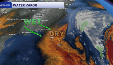 Moisture Starts To Roll In