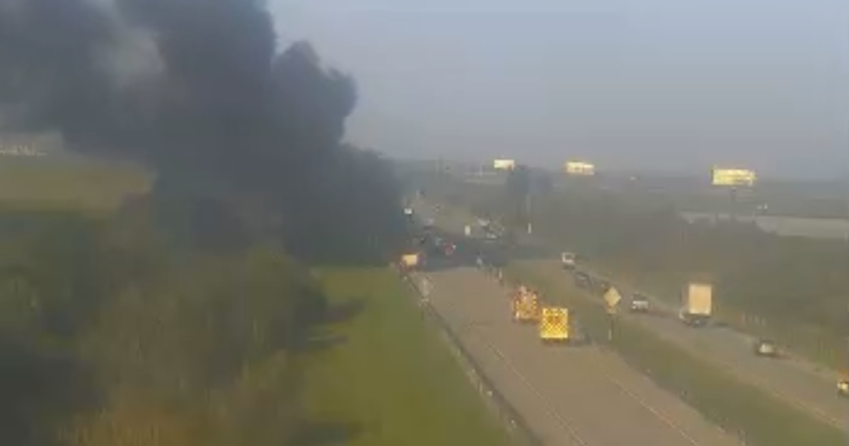 Florida's Turnpike blocked in St. Lucie County after truck fire, separate crash