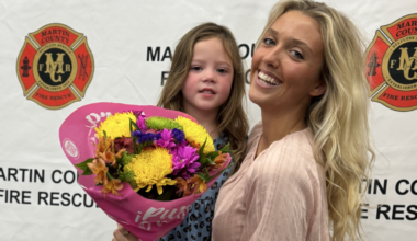 Martin County woman honored for saving 3-year-old from pool