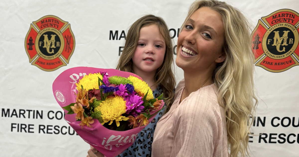 Martin County woman honored for saving 3-year-old from pool