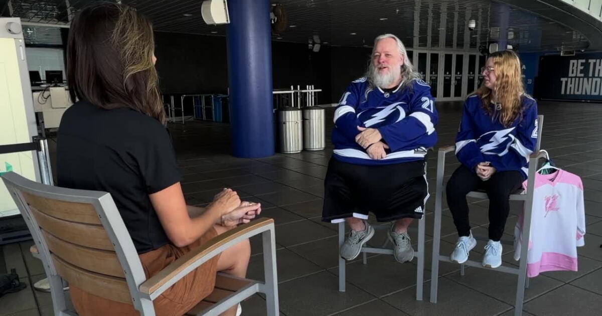 Father-daughter duo shares decades of Tampa Bay Lightning memories & traditions
