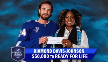 Tampa Bay Lightning Community Hero: Diamond Davis Johnson