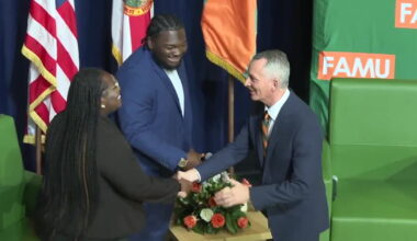Jolly holds town hall at FAMU, where students question the candidate